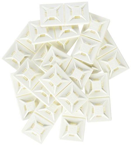 Panduit ABMM-A-C20 Cable Tie Mount, Adhesive Backed, 4-Way
