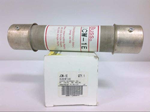 COOPER BUSSMANN JCW-1E 60HZ, 1AMP, 5500VAC, Fuse