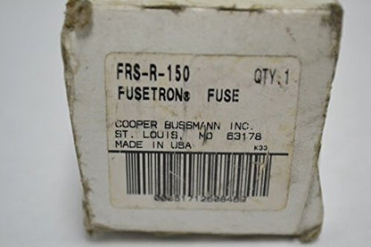 BUSSMANN BUSS FRS-R-150 CLASS RK5 TIME DELAY DUAL ELEMENT 150A 600V FUSE B226483