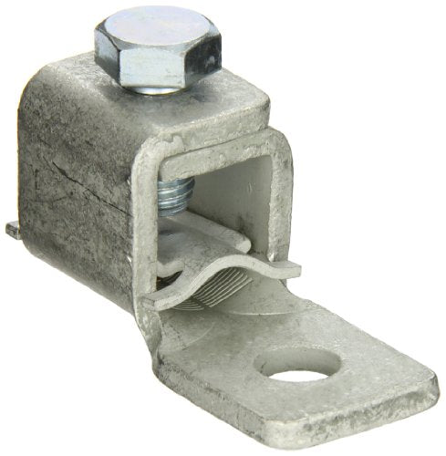 Burndy KPA34 Scrulug, 4/0 Str. - 500 kcmil Wire Range, 1.38" Width, 3.14" Length, 1.38" Height, 375 lbs Recommended Tightening Torque