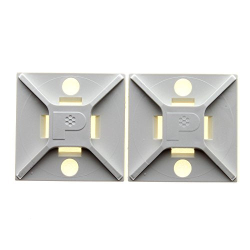Panduit ABM2S-A-C 4-Way Adhesive Backed Cable Tie Mounts (100 Pack)