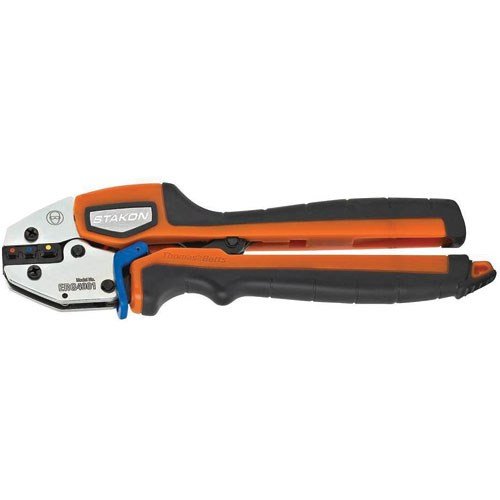 Abb - Thomas & Betts Crimp Tool, Ratchet, Insulated Terminals Rd,re Tubular - ERG4007