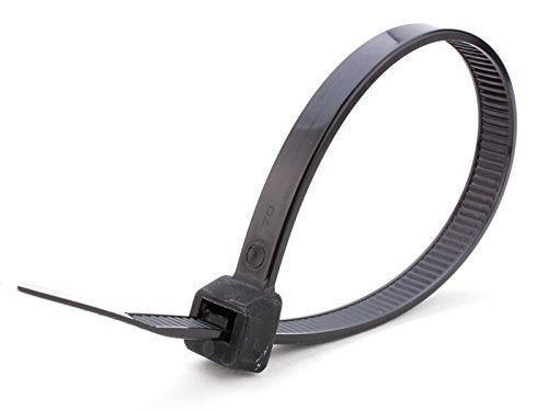 Cable Tie, 14.5 in, Black, PK100