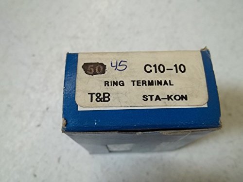 Abb - Thomas & Betts Terminal, Ring Tongue, 10, Crimp - C10-10