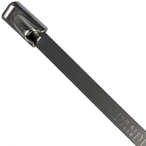 Panduit MLT4HLP Stainless Steel Cable Tie, Heavy, 14.3" Long, 50/PK - Pack of 50