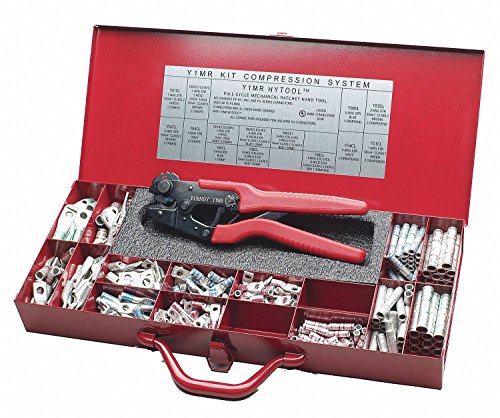 Crimper/Connector Kit, 16-4 AWG, 9-7/8" L