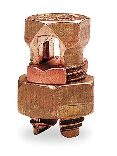 Thomas & Betts Blackburn 500M Split-Bolt Connector, Bronze Alloy, 500 kcmil - 400 kcmil, 2/0 Str.