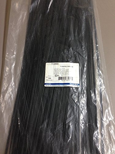 T&B TY29MX 30IN NYL BLK CBL TIE