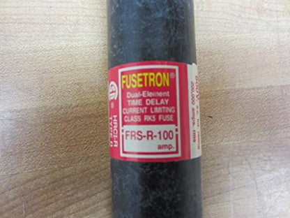 Bussmann FRS-R-100 Fusetron Fuse FRSR100 Long Body (Pack of 5)