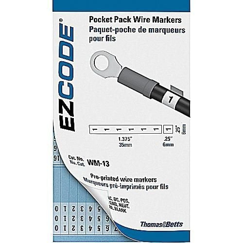 THOMAS & BETTS WM-A-Z Cable ID Markers