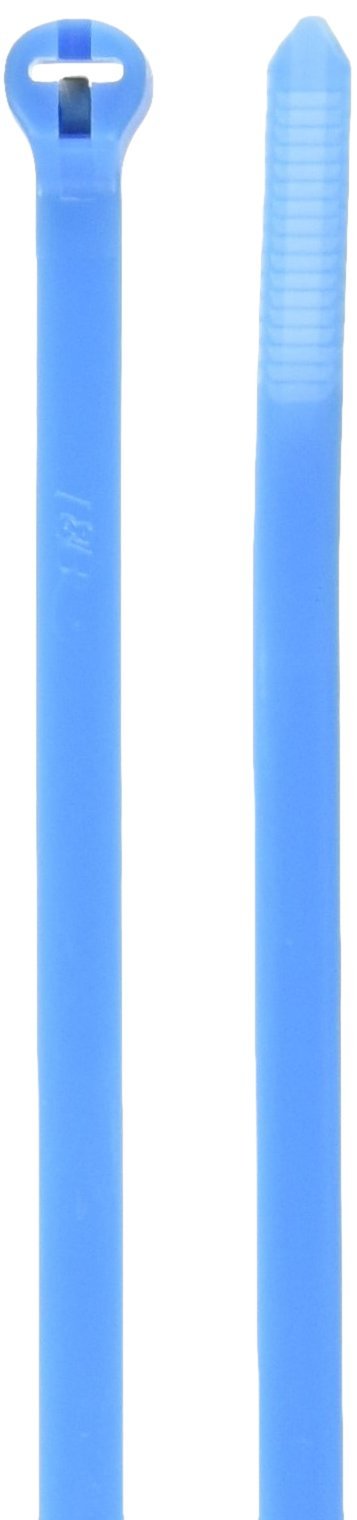 Thomas & Betts TY25M-6 Cable Tie, Nylon, 50 lb, 7", Blue (Pack of 1000)