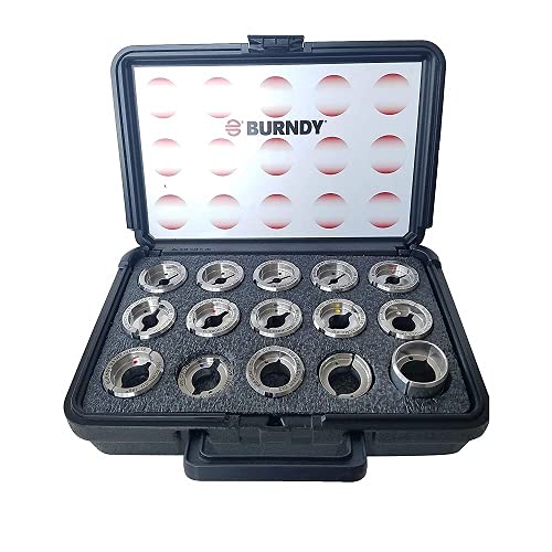 Burndy UDIEKITCU 15 Piece U Connector Die Kit, For Copper Wire by Burndy