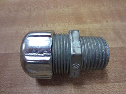 Cable Gland, Strain Relief, Straight, 1/2, 0.125