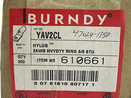 BURNDY YAV2CL (PKG of 200) NSFS