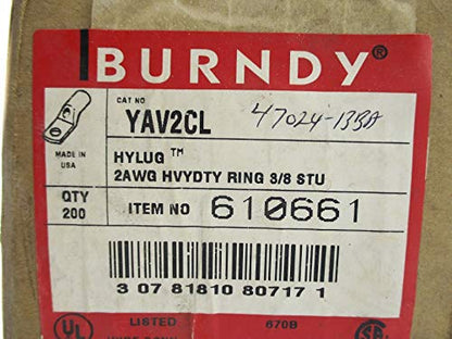 BURNDY YAV2CL (PKG of 200) NSFS