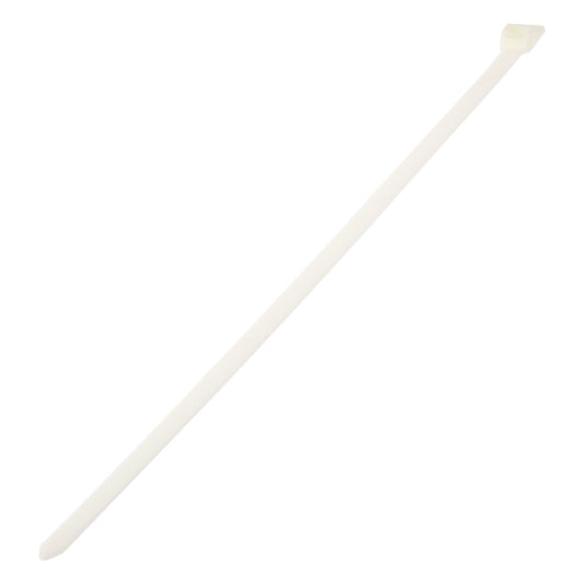 Panduit PLT8EH-C Pan-Ty Lashing Tie, Nylon 6.6, Extra-Heavy Cross Section, 250lbs Min Tensile Strength, 8" Max Bundle Diameter, .085" Thickness, .500" Width, 28.3" Length (Pack of 100)