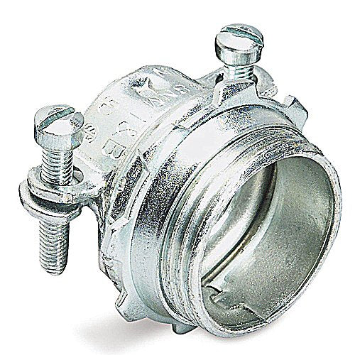 3302-TB - Cable Gland, 2-Screws, Electro Zinc Plated, 6.35 mm, 16.66 mm, Steel, Metallic (20) (3302-TB)